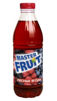 Напиток &quot;Master Fruit&quot; Лесные ягоды 1л (6шт) 