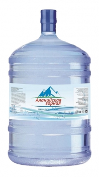 Природная питьевая вода «Аланийская горная» 19л