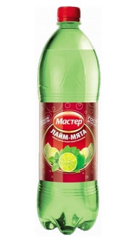 Газированный напиток "Мастер" Лайм-Мята 1,5 л (6шт)