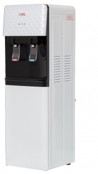 Напольный кулер LD-AEL-88c White/Black ​Новинка в ассортиментной линейке АЕЛ - напольный кулер с электронным охлаждением и шкафчиком для продуктов.
