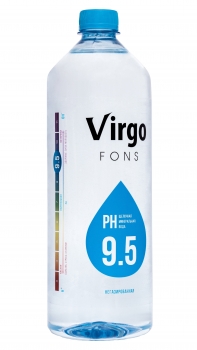 Природная щелочная вода «VIRGO» 1л х 6 шт н/газ