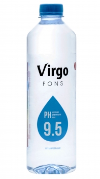 Природная щелочная вода «VIRGO» 0.5л х 12шт н/газ