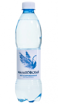 Природная питьевая вода «Малаховская» 0.5л х 12шт н/газ 
