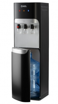 Напольный кулер LD-AEL-808a Matte Black/Silver