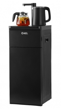 Напольный кулер с чайным столиком LK-AEL-53a Black