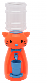 Кулер VATTEN Kids Kitty Оранжевый Детский кулер VATTEN для любимых напитков вашего ребёнка! Цвет стаканчика идет в ассортименте, при оформлении заказа нельзя выбрать определенный цвет.