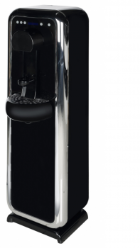 Пурифайер VATTEN FV103NTKGMO ISI-T ​Эта модель диспенсера ISI-T чёрного цвета обеспечит для Вас микрофильтрацию водопроводной воды и раздачу холодной, холодной газированной, горячей, или воды комнатной температуры. Обладая уникальным для своего класса дизайном и изящной, тонкой формой, диспенсер ISI-T является квинтэссенцией технологий. Благодаря великолепной хромировке и утонченному дизайну, полностью созданному в Италии, он представляет собой драгоценный объект, который подходит для работы в любых условиях.
