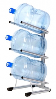 Стеллаж - подставка для 3 бутылей