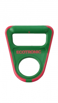 Ручка для бутылей Ecotronic прорезиненная зеленая изогнутая ​Ручка для переноса 19л бутылей Ecotronic. Прорезиненная поверхность для большей цепкости.